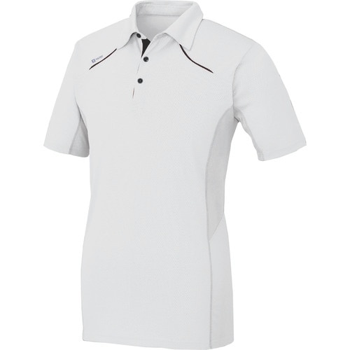 アイトス 半袖ポロシャツ ホワイト M