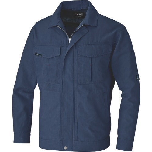 アイトス 長袖サマーブルゾン(男女兼用) ネイビー