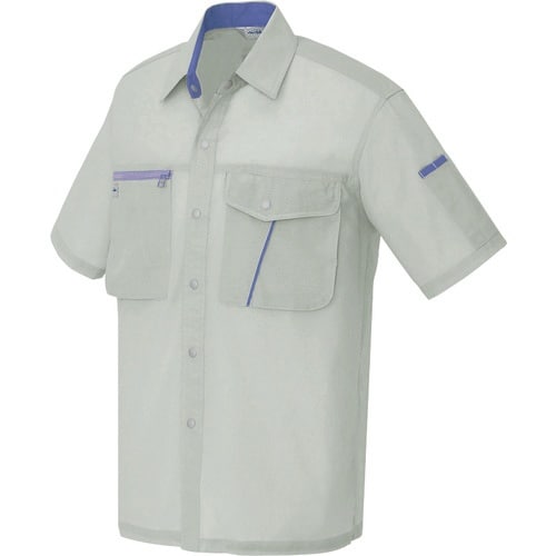 アイトス 半袖シャツ(男女兼用) アースグレー 5