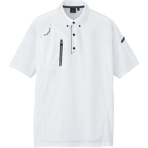 アイトス 半袖ボタンダウンポロシャツ(男女兼用)