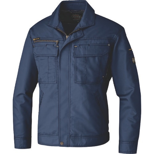 アイトス 長袖ブルゾン(薄地) ネイビー 3L