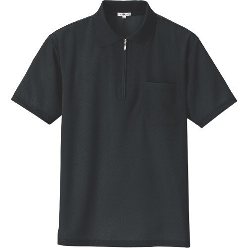 アイトス 吸汗速乾(クールコンフォート)半袖ジップ