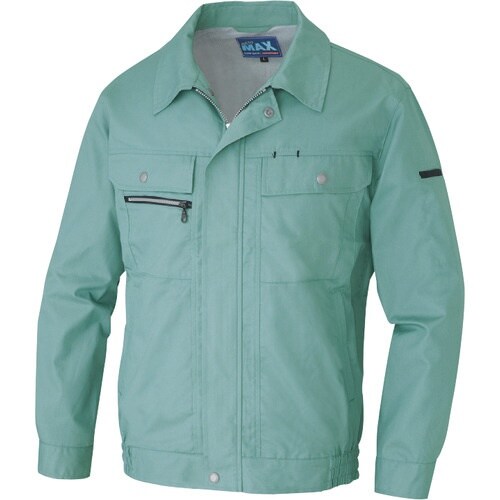 アイトス 長袖サマーブルゾン グリーン 5L