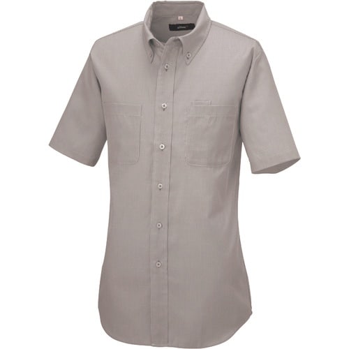 アイトス 半袖ボタンダウンシャツ(コードレーン)(