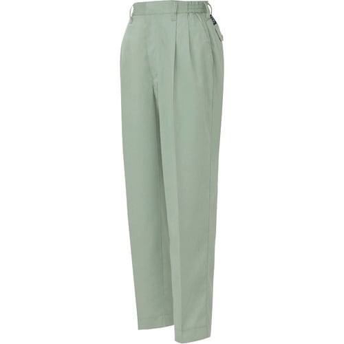 アイトス レディースシャーリングパンツ(2タック)