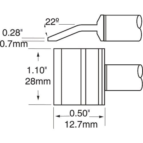 メトカル Metcal MXシリーズ 精密ツイーザ