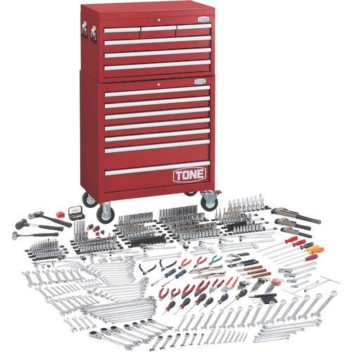 TONE 整備用工具セット ワイドキャビネットセッ