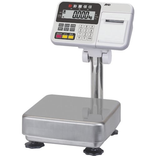 A&D 防塵・防水台はかり(内蔵プリンター付き)