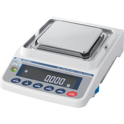 A&D 校正用分銅内蔵汎用天びん GX−303A