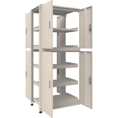 TRUSCO M3型ユニット中量棚 両面タイプ 4