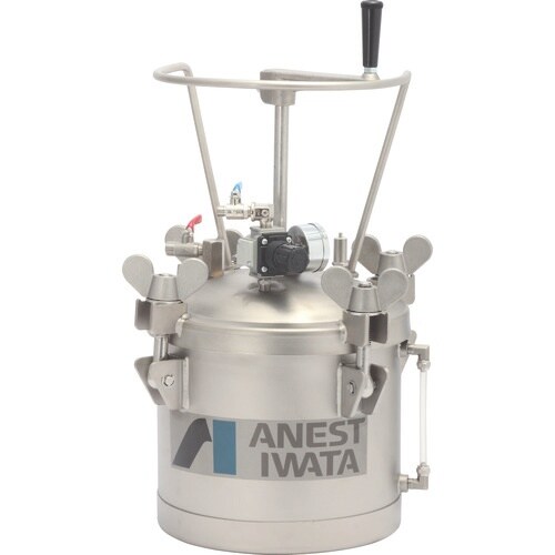 アネスト岩田 ステンレス加圧タンク 手動攪拌器付仕