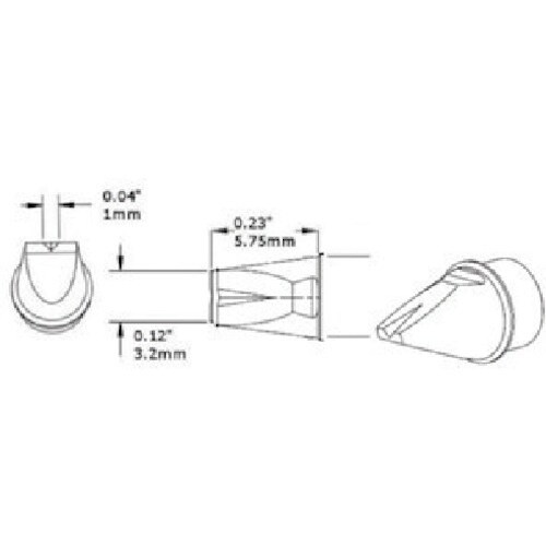 メトカル Metcal CVシリーズ チップカート