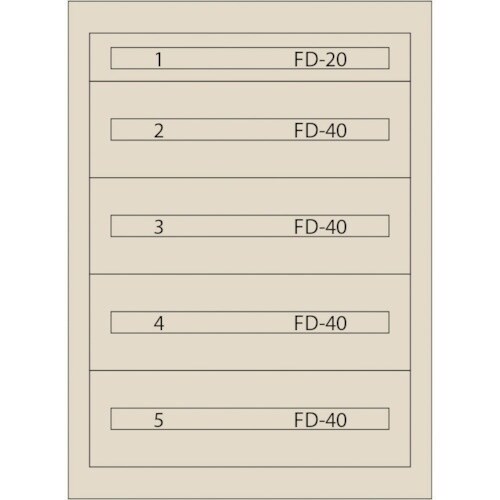 Vidmar ファインキャビネットFC−180H−