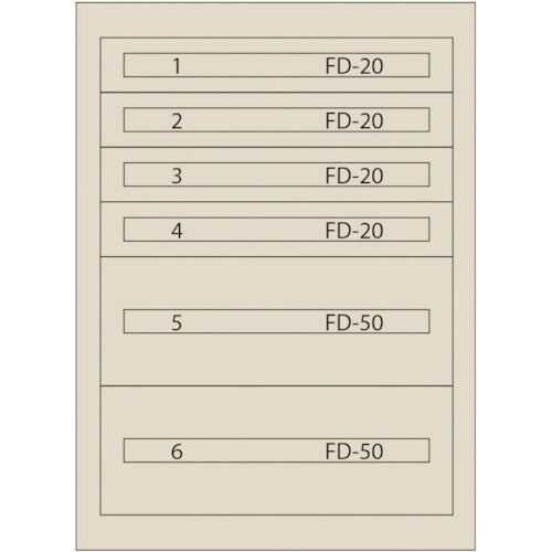 Vidmar ファインキャビネットFC−180M−