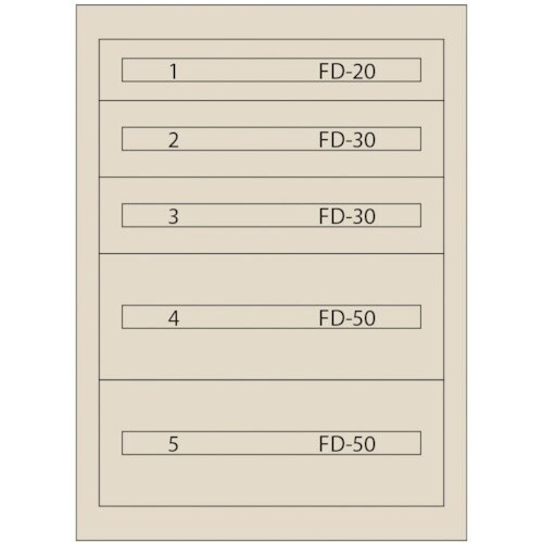Vidmar ファインキャビネットFC−180E−