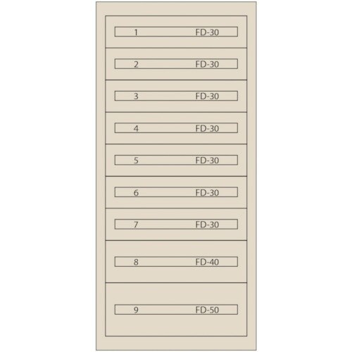Vidmar ファインキャビネットFC−300J−