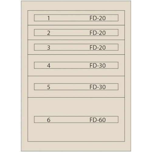 Vidmar ファインキャビネットFC−180K−