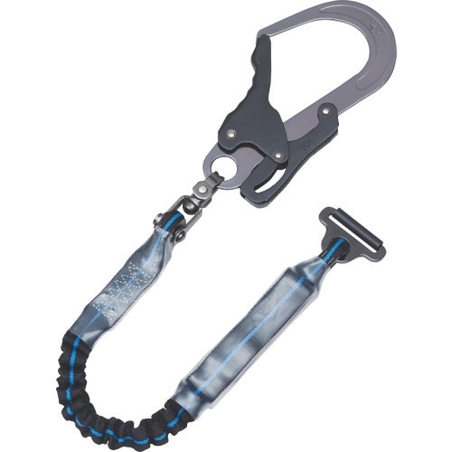 KH ジャバラ剣アルミ自在一口環10黒/青ライン