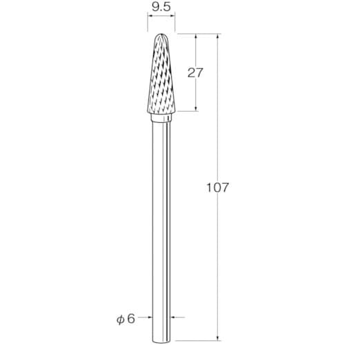 リューター ロングシャンク超硬カッター