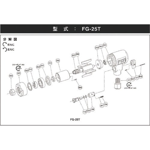 不二 IB−202000クチガネ (FG−25T用