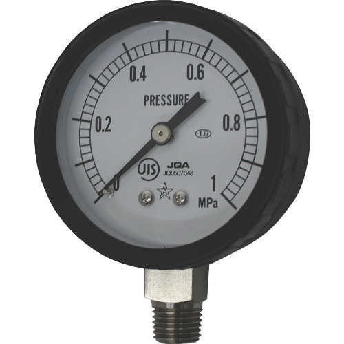 右下 ステンレス圧力計