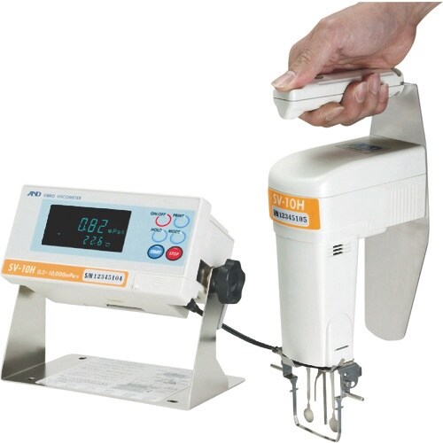 A&D 音叉振動式粘度計 SV10H 一般校正付
