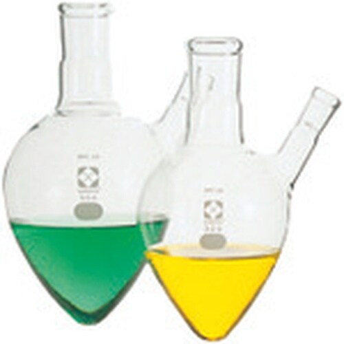 TGK SPC二口梨形フラスコ 25mL