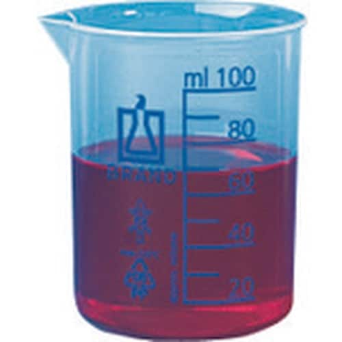 TGK ビーカー PP 青目盛 50mL