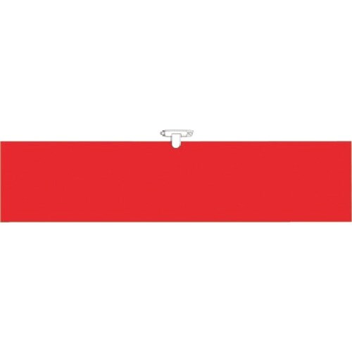 つくし ヘリア腕章 無地 赤