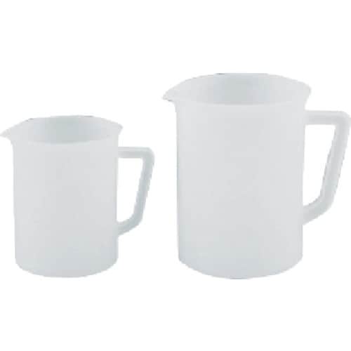 TGK Fine手付ビーカー 500mL PE