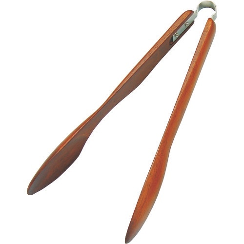 TKG ヤマコー 木製 アームトング S ブラウン