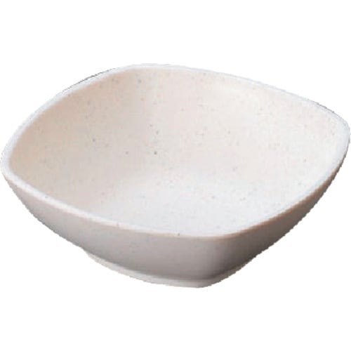 TKG マイン メラミンウェア 白 角深皿 中 M