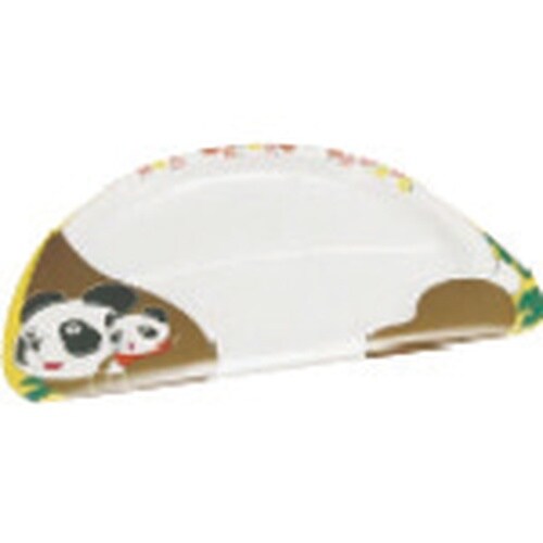 TKG エンテック メラミンお子様ランチ皿 パンダ