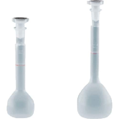 TGK メスフラスコ PP 250mL PE栓付