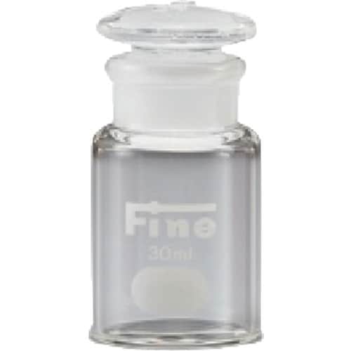 TGK Fine広口共通摺試薬瓶 硬質 透明 60