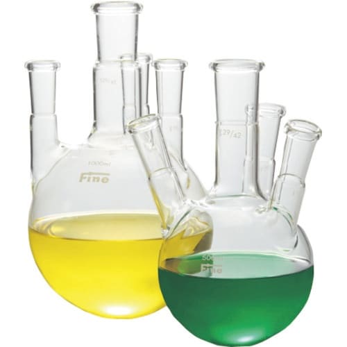 TGK Fine透明共通四口フラスコ 300mL