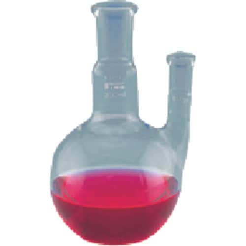 TGK Fine透明共通二口フラスコ 300mL