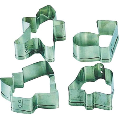 TKG 久保寺 ブリキ クリスマスクッキー抜型(4