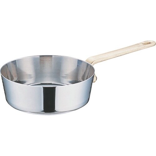 TKG UK18−8プチテーパー片手浅型鍋 (蓋無