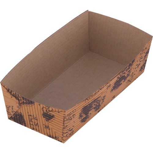 TKG 天満紙器 ベーキングトレー ハウス柄長方型