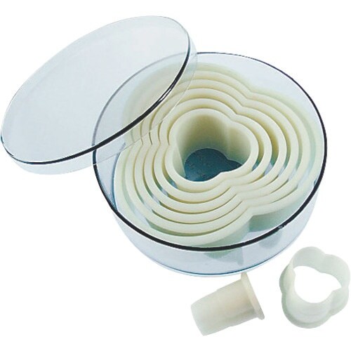 TKG デバイヤー 樹脂製パテ抜 三ッ葉 8PCS