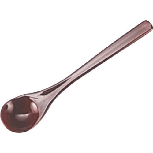 TKG 福井クラフト 茶碗蒸しスプーン 溜塗 48