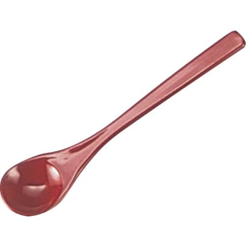 TKG 福井クラフト 茶碗蒸しスプーン 朱塗 48