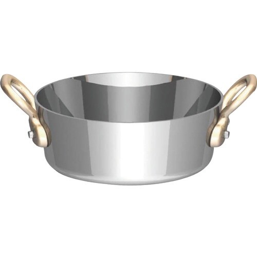 TKG UK18−8プチテーパーパン両手浅型鍋 (