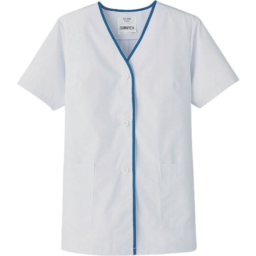 TKG サンペックスイスト 女性用デザイン白衣 半