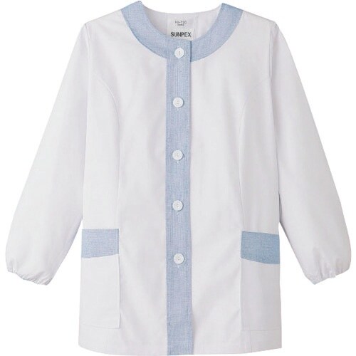 TKG サンペックスイスト 女性用デザイン白衣 長