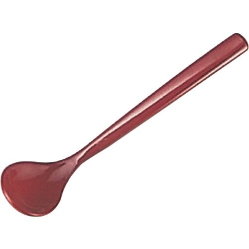 TKG 福井クラフト 鶴首スプーン 朱塗 4814