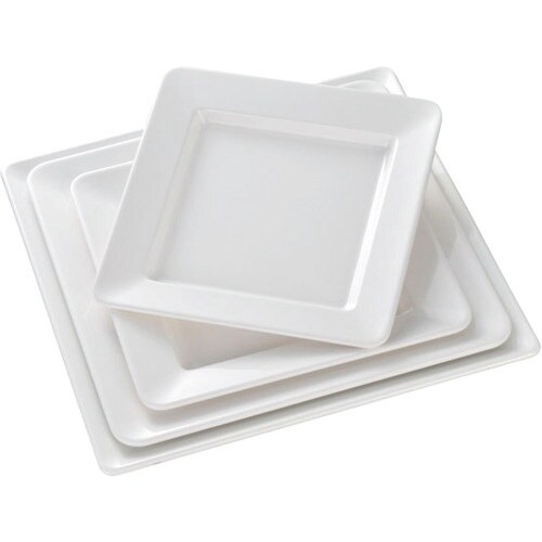 TKG イーファイ メラミン ディド正角皿 12i