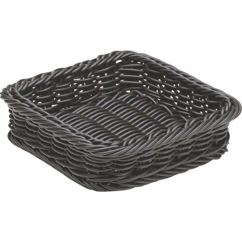 TKG 萬洋 樹脂製太渕ディスプレイかご 正角 黒