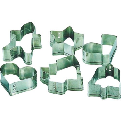 TKG 久保寺 ブリキ クリスマスクッキー抜型(6